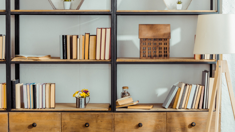 Creative Bookshelf Ideas for Every Space in Your Beavercreek Home | Wright-Patt Realty