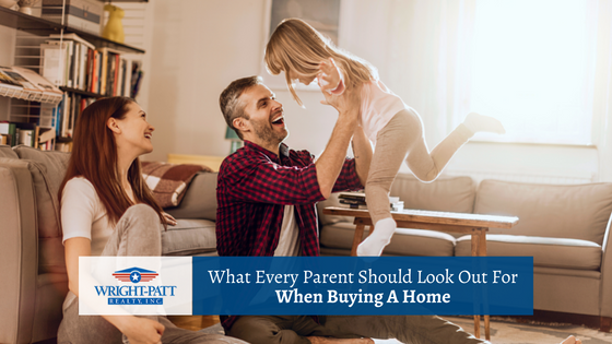 Buying a home when you're a parent comes with some careful considerations. Here's what you should look out for when buying a home.