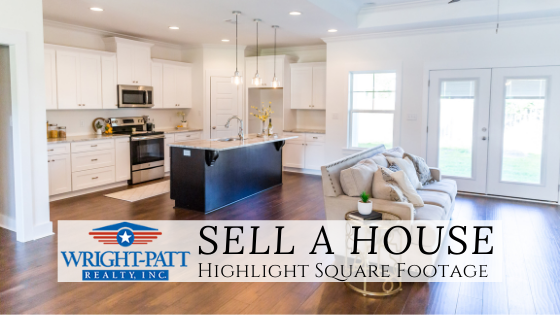 Highlight Square Footage - Sell a Home - Wright-Patt Realty