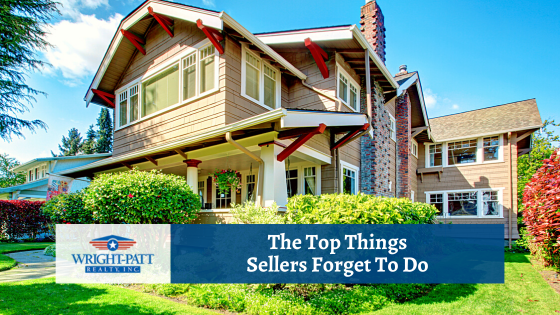 There's a lot you need to do to sell your home, so it's important you don't forget anything. Here's what you don't want to miss.